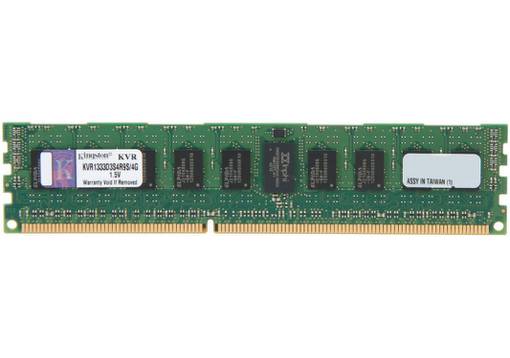 Оперативная память Kingston 4GB PC3-10600R KVR1333D3S4R9S/4G