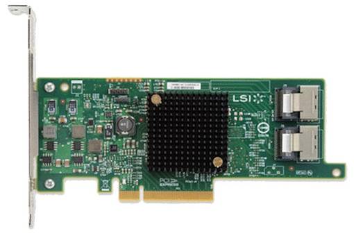 Контроллер SAS LSI 9207-8i 6Gb LSI00301