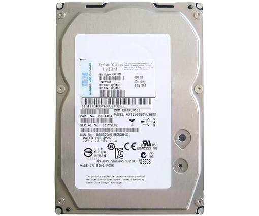 Жесткий диск HDD SAS IBM 600GB 15K 3.5" 49Y1866