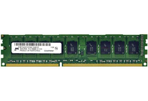 Оперативная память Micron 4GB PC3-10600R MT18JSF51272AZ-1G4A1
