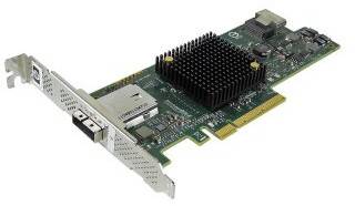 Контроллер HBA LSI SAS 9205-4i4e PCIe3 x8 Full Height 660086-001 638835-001