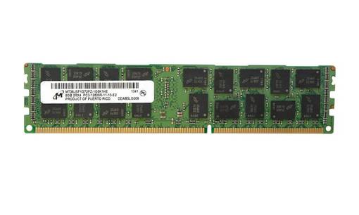 Оперативная память Micron 8GB 2Rx4 PC3-12800R MT36JSF1G72PZ-1G6