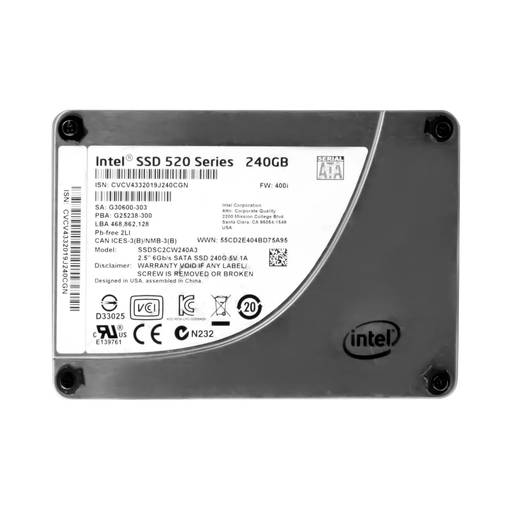 SSD SATA Intel 240GB 2.5" SSDSC2CW240A3
