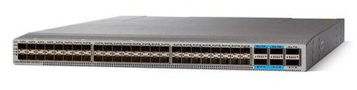 Коммутатор Cisco Nexus 48P 1/10G/25G SFP+ 6P 40G/100G N9K-C93180YC-EX