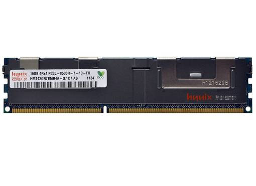 Оперативная память Hynix 16GB 4Rx4 PC3L-8500R-7-10-F0 HMT42GR7BMR4A-G7