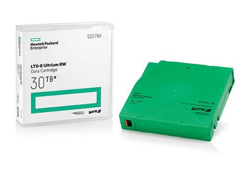 Ленточный картридж HPE LTO-8 Ultrium 30TB RW Q2078A