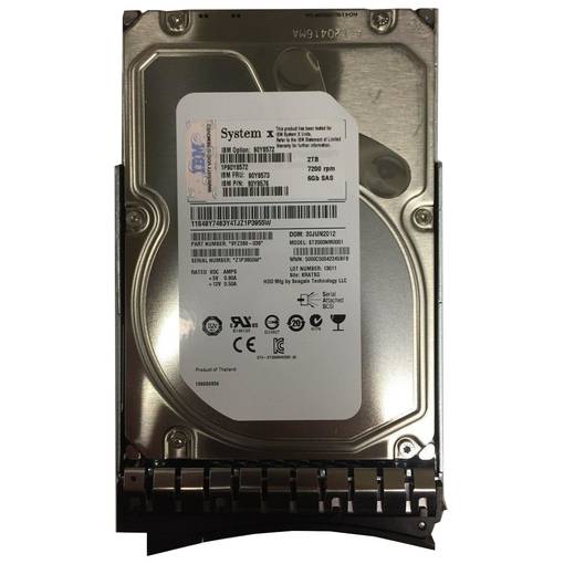 Жесткий диск HDD SAS IBM 2TB 7.2K 3.5" 90Y8573