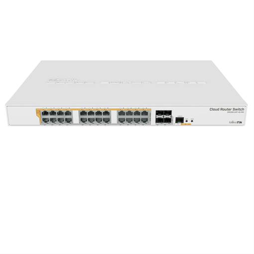 Коммутатор MikroTik 24P CRS328-24P-4S+RM