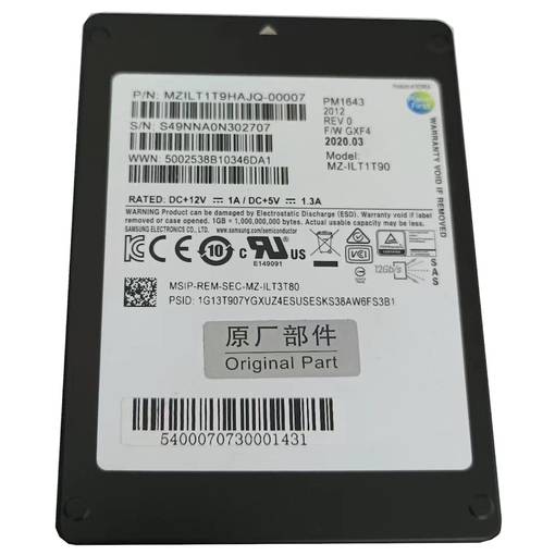 SSD SAS Samsung 1.92TB 2.5" MZ1LT1T9HAJQ-00007