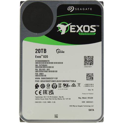 HDD Seagate 20TB SAS ST20000NM002D